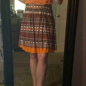 Madison A-line Boho/Twee Skirt *with pockets!*. Size 4 (fits like a Med)